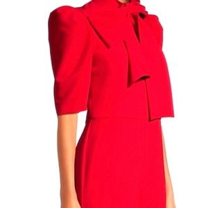 Black Halo Eve Ara Red Bow Jumpsuit 6
